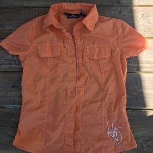 Harley Davidson button up shirt